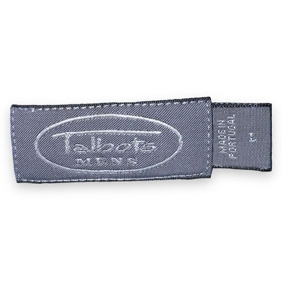 Talbots for Men Teal Blue Check Twill Button Down Shirt L - Picture 2 of 9